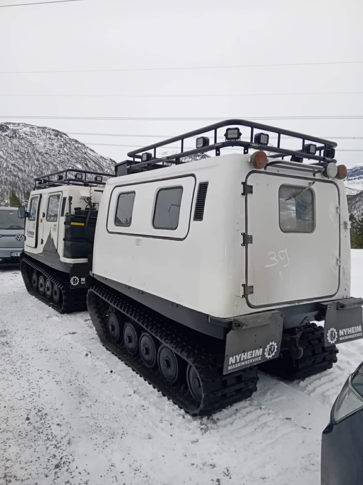 Bakre personkabin på HL01 BV206